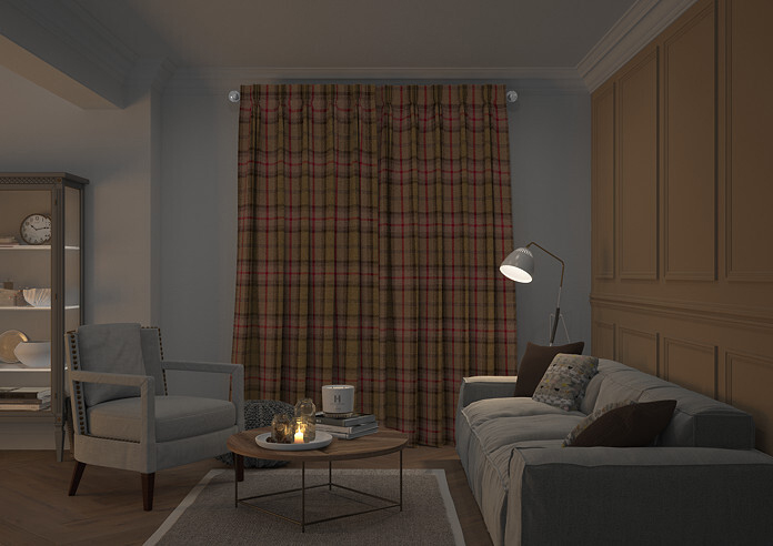 Highland, Hunter - Made to Measure Curtains - Image 7
